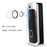 Smart Wireless WiFi Security DoorBell Visual Recording Consumption Remote Home Monitoring Night Vision Smart Video Door Phone - Image 3